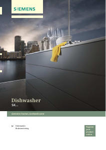 Bruksanvisning Siemens SK26E220EU Diskmaskin