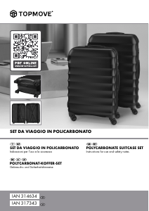 Manual Topmove IAN 314634 Suitcase
