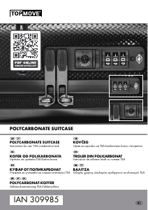 Manual Topmove IAN 309983 Suitcase