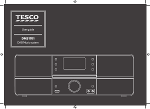 Handleiding Tesco DMS1701 Stereoset