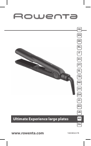 Руководство Rowenta SF8220F0 Ultimate Experience Выпрямитель волос