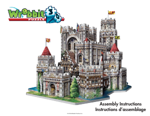 사용 설명서 Wrebbit Camelot 3D 퍼즐