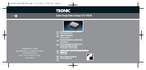 Bruksanvisning Tronic TLG 1750 B2 Batteriladdare