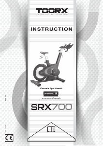 Handleiding Toorx SRX-700 Hometrainer