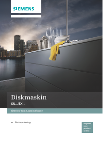 Bruksanvisning Siemens SX878D03PE Diskmaskin
