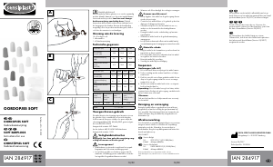 Handleiding Sensiplast IAN 284917 Oordoppen