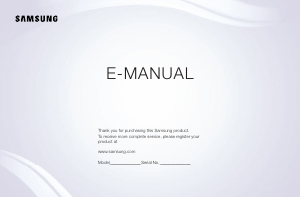 Manual Samsung UA40M5000AK LED Television