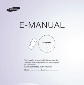 Manual Samsung UN46EH5300F LED Television