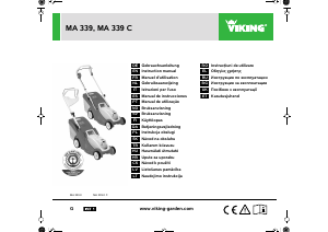 Manual de uso Viking MA 339 Cortacésped