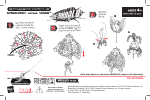 Handleiding Hasbro Spider-Man 3 Spider-Man vs. Venom