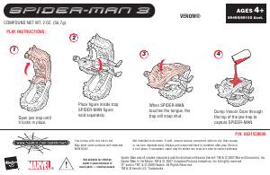 Handleiding Hasbro Spider-Man 3 Venom Trap