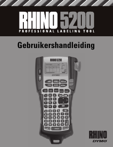 Manual Dymo RHINO 5200 Label Printer