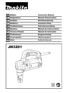 Manual Makita JN3201J Nibbler