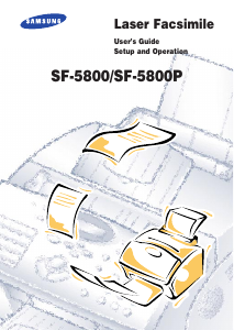 Manual Samsung CF-5800S Multifunctional Printer