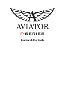 Bruksanvisning Aviator AVW79215G327 F-series Smart klocka