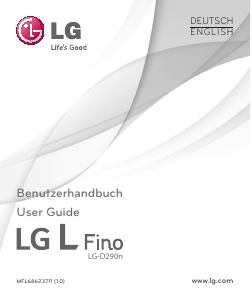 Manual LG D290n L Fino Mobile Phone