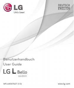 Manual LG D331 L Bello Mobile Phone