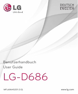 Bedienungsanleitung LG D686 G Pro Lite Dual SIM Handy