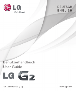 Bruksanvisning LG D802 G2 Mobiltelefon