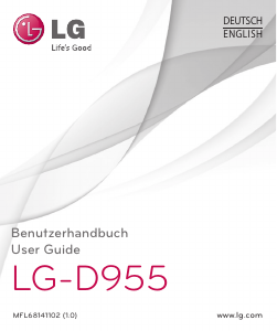 Manual LG D955 G Flex Mobile Phone