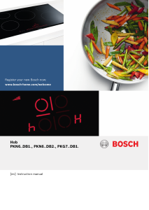 Manual Bosch PKG775DB1A Hob