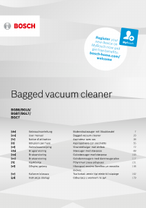 Manual Bosch BGL8PET2 Vacuum Cleaner