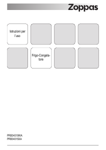 Manuale Zoppas PRB34315WA Frigorifero-congelatore