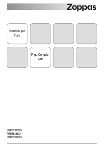Manuale Zoppas PRB38338XA Frigorifero-congelatore