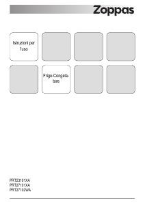 Manuale Zoppas PRT27102WA Frigorifero-congelatore