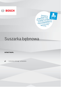 Instrukcja Bosch WTR87TW0PL Suszarka