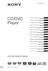 Manual Sony DVP-SR150 DVD player