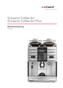 Bedienungsanleitung Schaerer Coffee Art Kaffeemaschine
