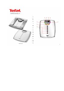 Handleiding Tefal PP7049 Tendancy Weegschaal