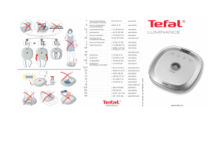 Manual de uso Tefal PP8043 Luminance Báscula