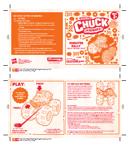 Handleiding Hasbro Tonka Chuck & Friends Monster Rally Chuck the Dump Truck