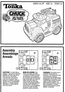 Handleiding Hasbro Tonka Chuck My Talkin Fire Truck