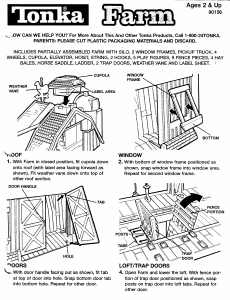 Handleiding Hasbro Tonka Farm