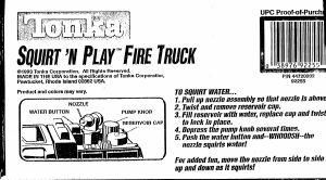 Handleiding Hasbro Tonka Squirt n Play Fire Truck