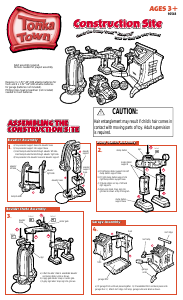 Handleiding Hasbro Tonka Town Construction Site