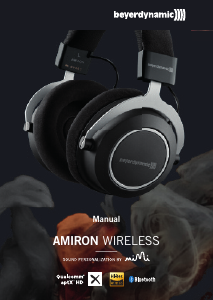 사용 설명서 Beyerdynamic Amiron Wireless 헤드폰