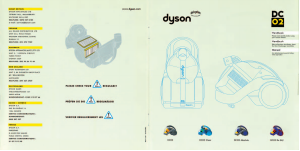 Mode d’emploi Dyson DC02 Aspirateur