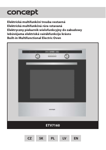Manual Concept ETV7160 Oven