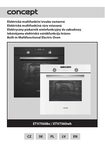 Bruksanvisning Concept ETV7560WH Ugn