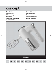 Használati útmutató Concept SR3380 Kézi mixer