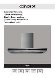 Instrukcja Concept OPK4690 Okap kuchenny