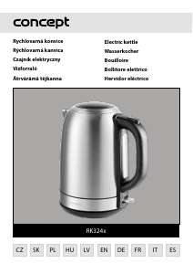 Manual Concept RK3242 Kettle