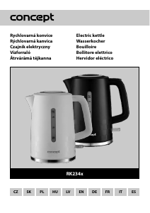 Manual Concept RK2341 Kettle