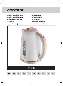 Manual Concept RK2335 Kettle