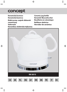 Manual Concept RK0015 Kettle