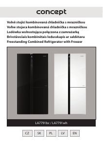Manual Concept LA7791WH Fridge-Freezer